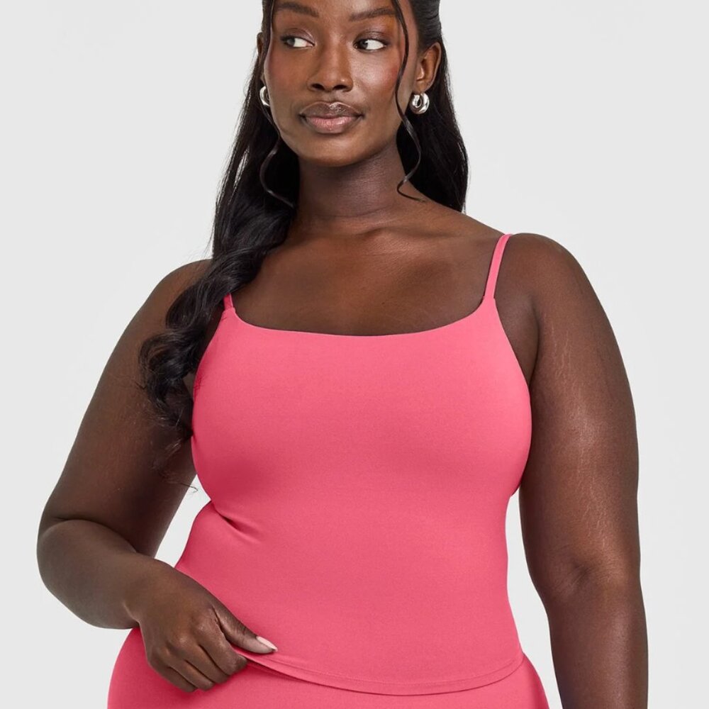 One Active - SoftMotion Mid Tank Top - Pink - Small
